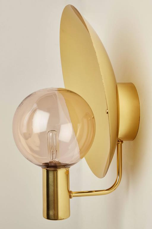 Rewire Custom Blown Glass Sconce For Sale at 1stdibs