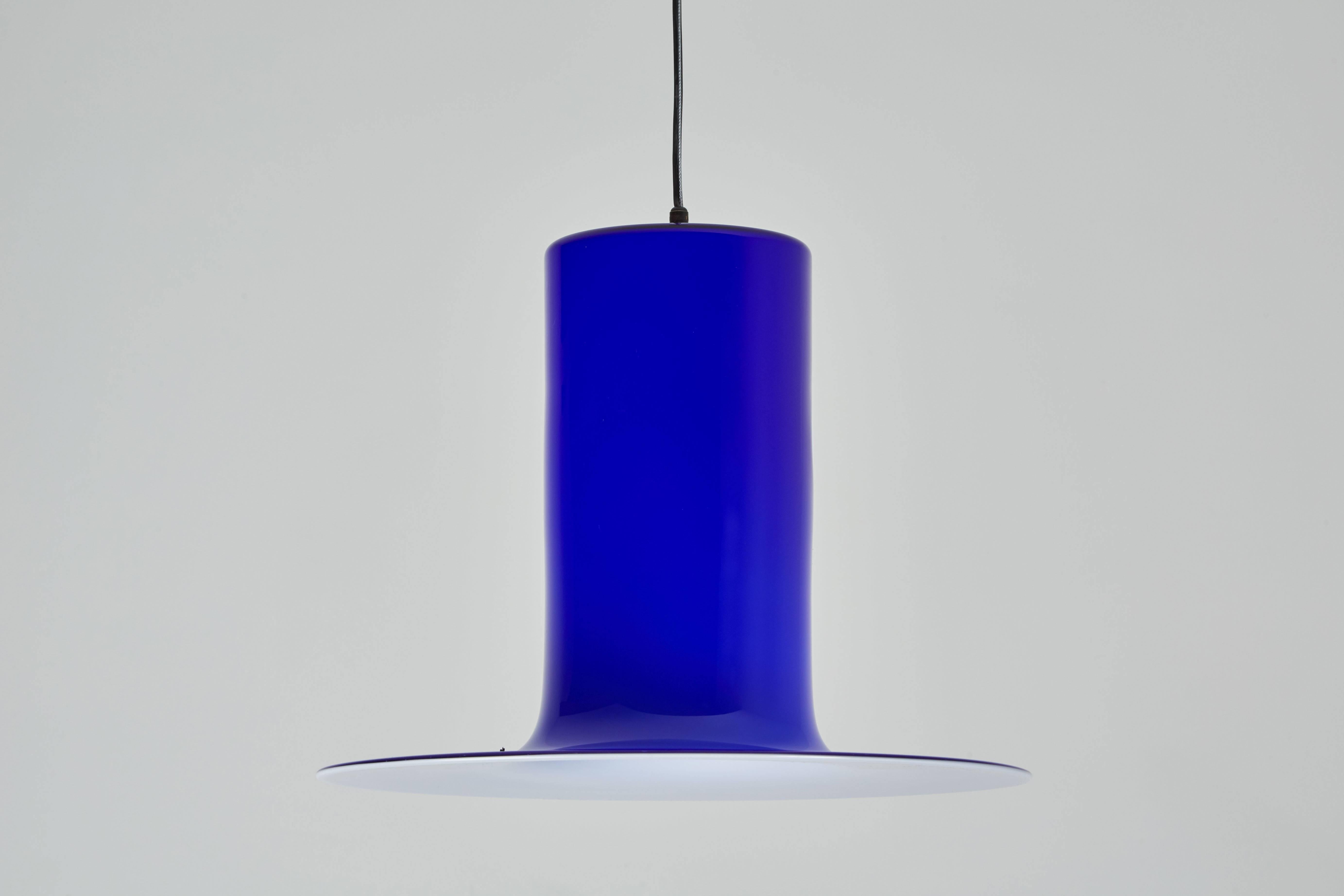 Mid-20th Century Handblown Glass Pendant by Alessandro Pianon for Vistosi