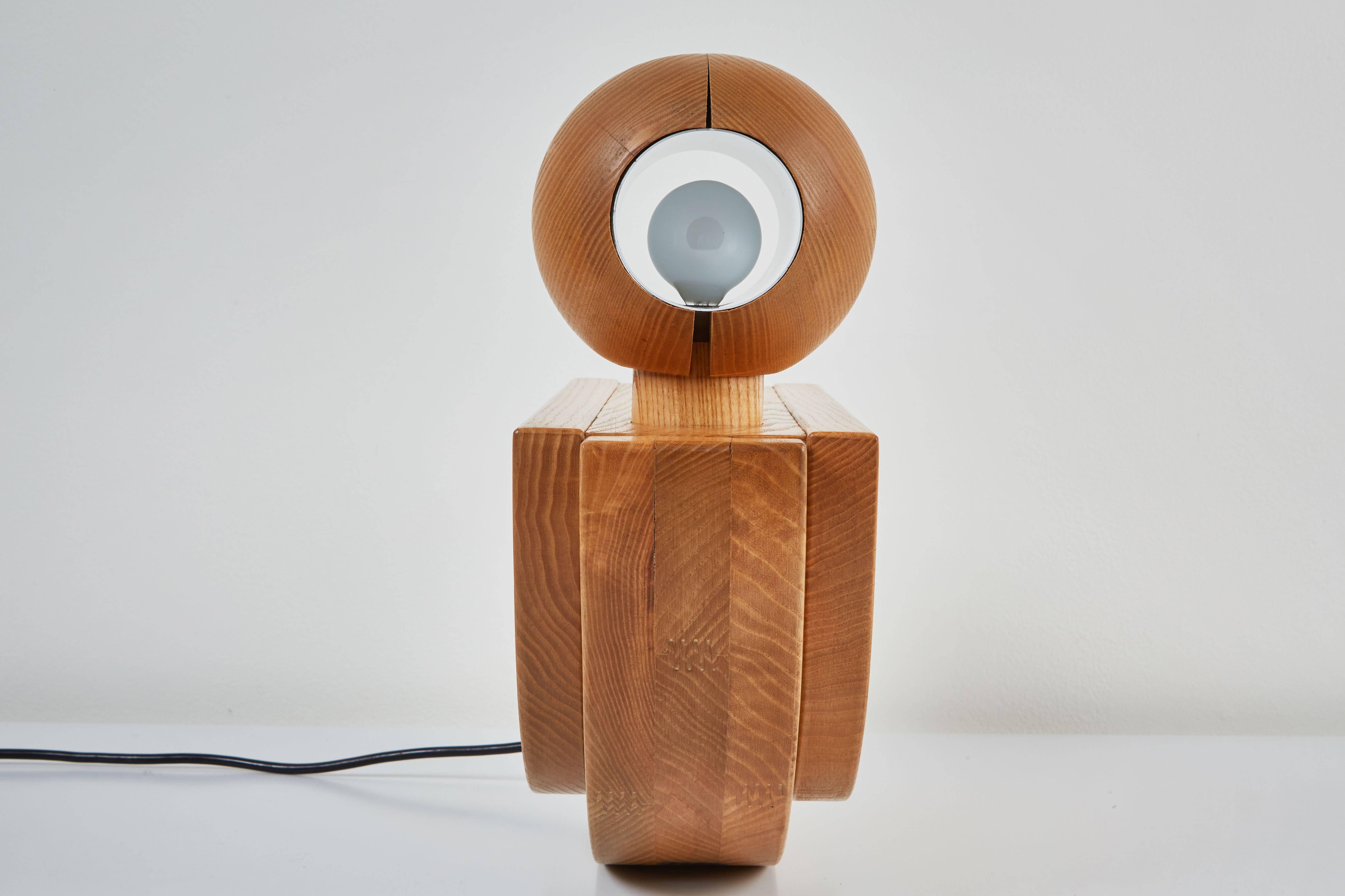 Mid-Century Modern Uccello Table Lamp by Luigi Massoni for ITER Elettronica