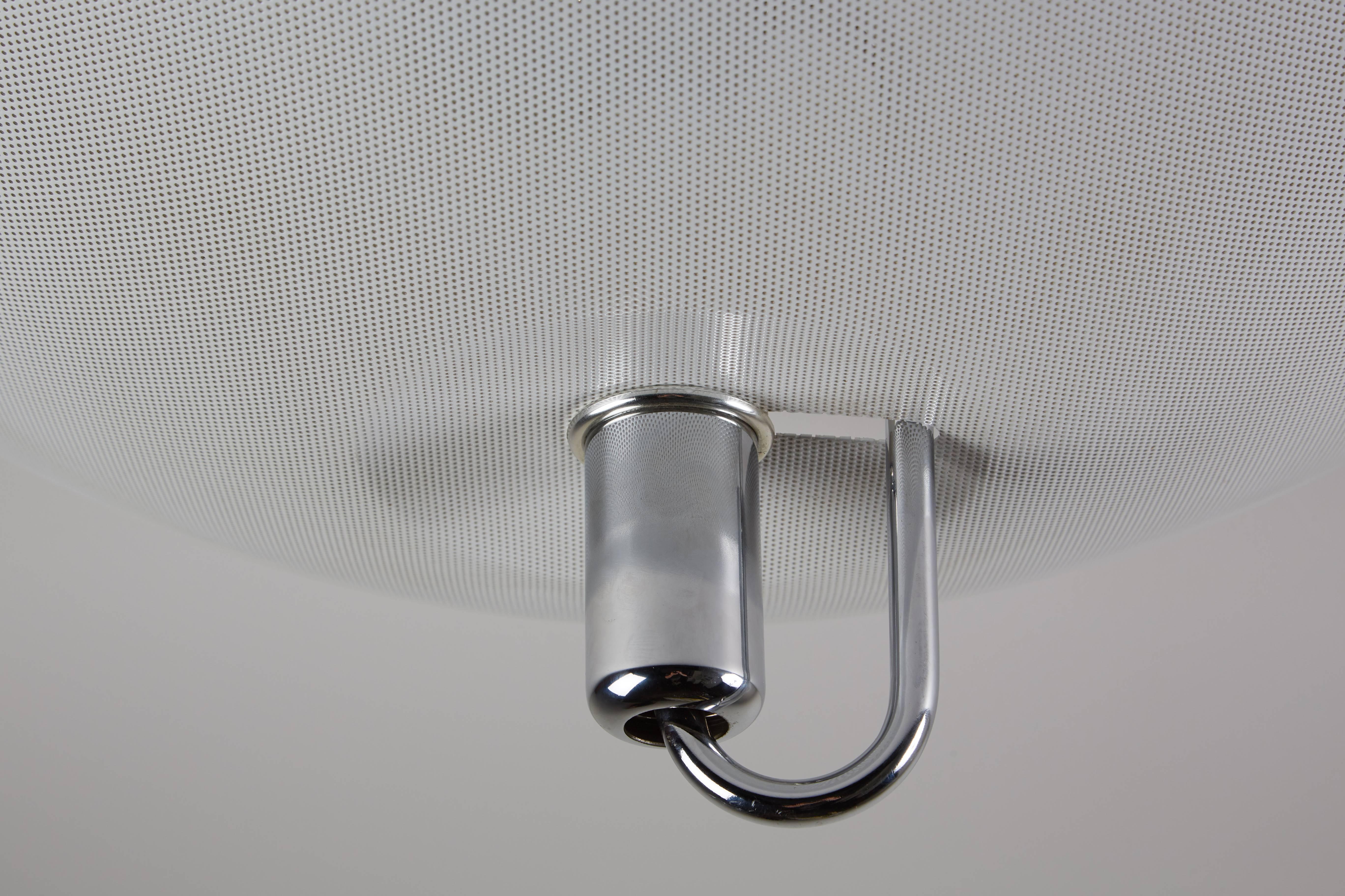 Metal Three Swedish Flushmount Ceiling Lights