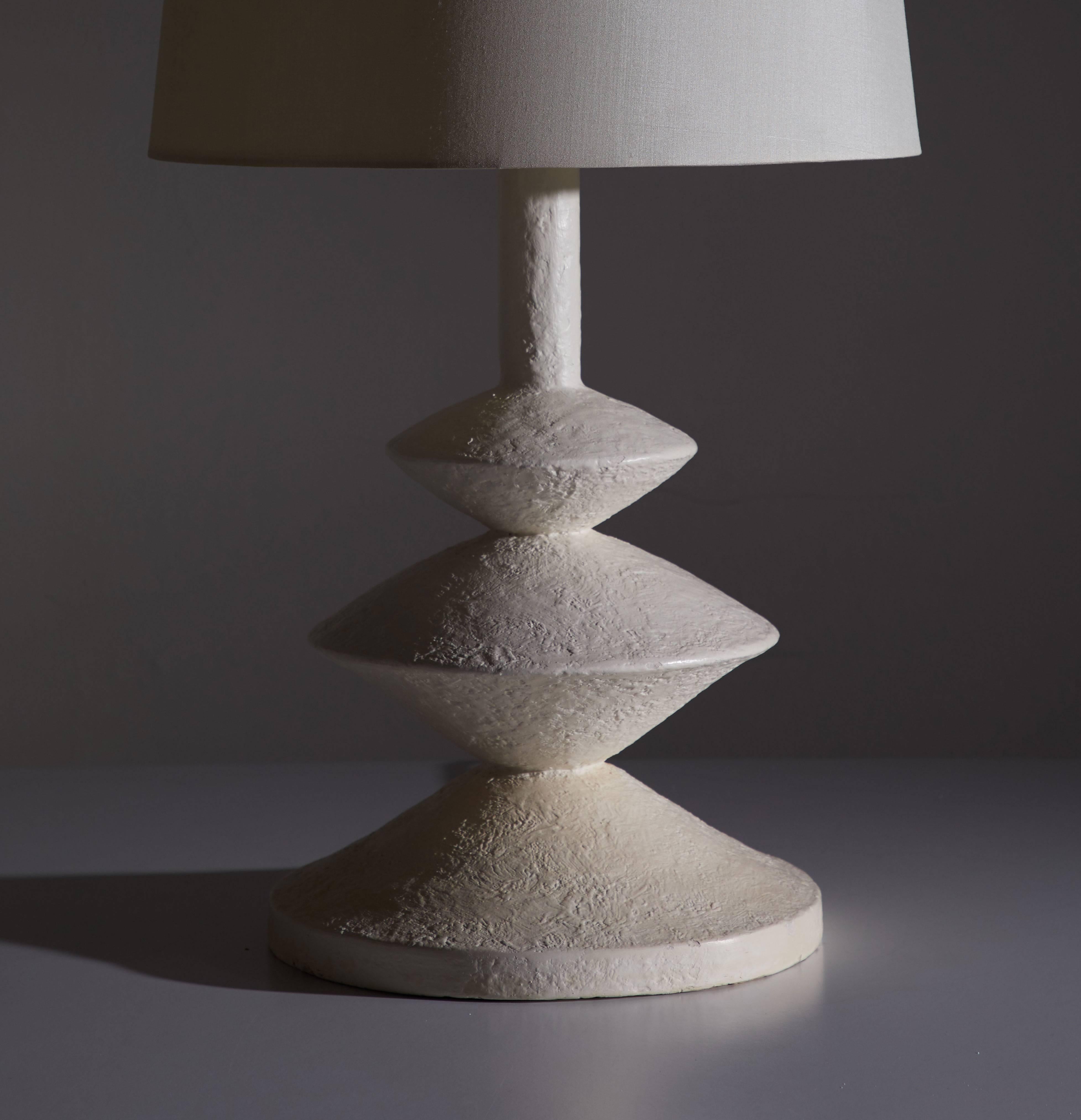 Mid-Century Modern Table Lamp After Jean Michel Frank and Giancometti for Sirmos