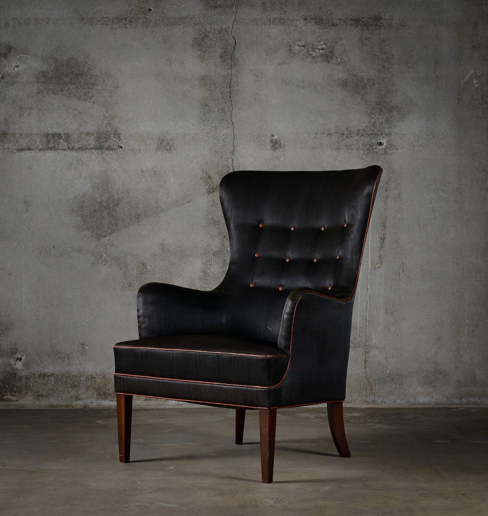 Mid-Century Modern Frits Henningsen Easy Chair