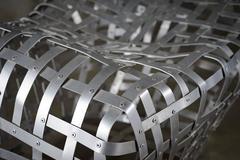 Escultura de aluminio de Shlomo Harush