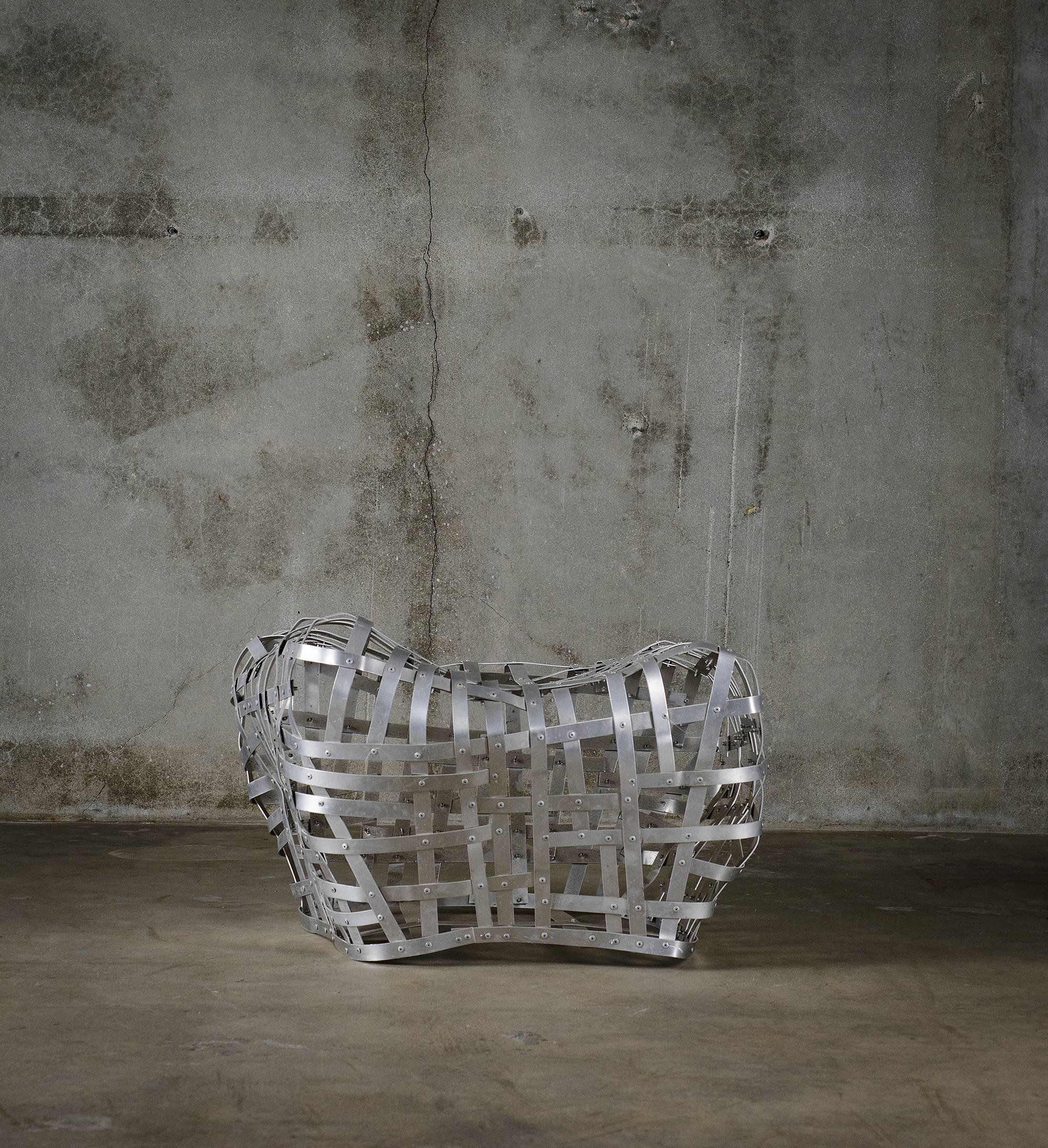XXIe siècle et contemporain Sculpture en aluminium Harush Shlomo en vente