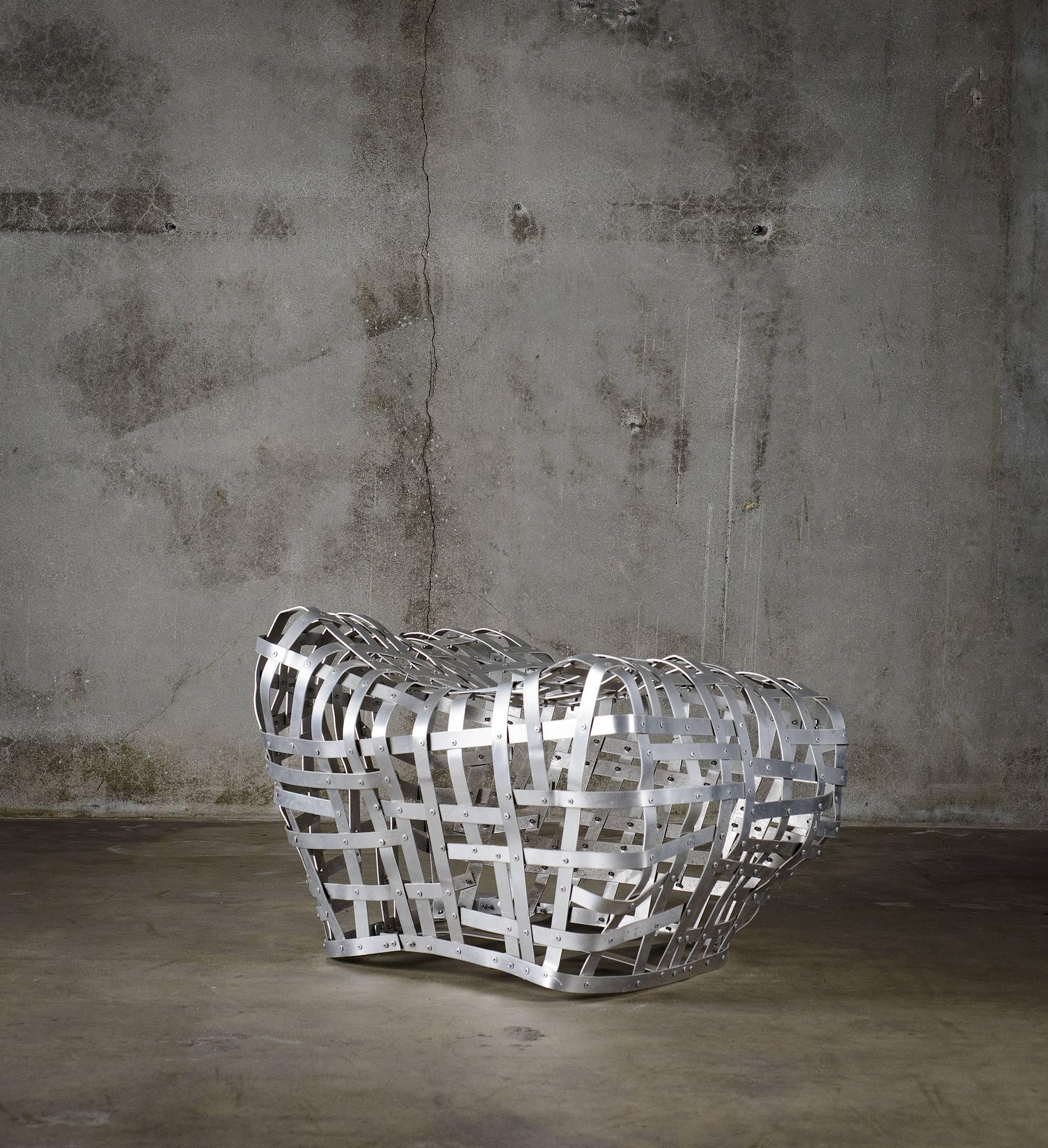 Contemporary Harush Shlomo Aluminum Sculpture For Sale