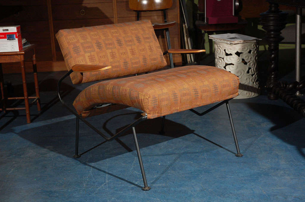 Dan Johnson lounge chair, California, 1950s.