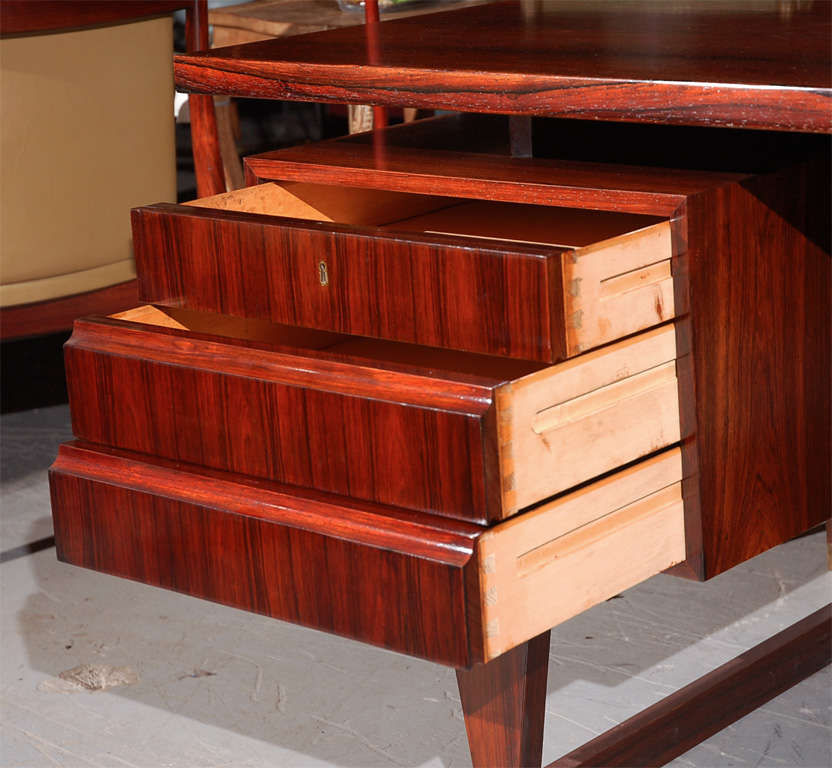 Mid-20th Century Rosewood Desk from Denmark
