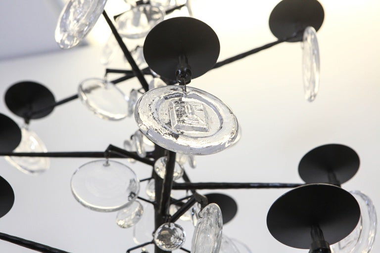 Glass Erik Hoglund Candelabra