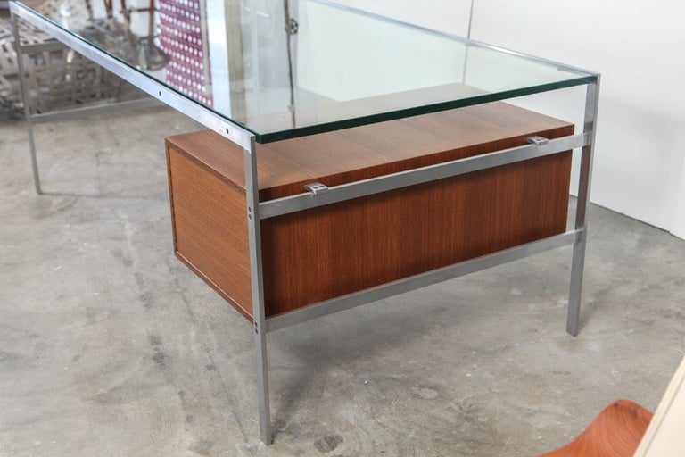 Preben Fabricius Freestanding Desk In Good Condition For Sale In Los Angeles, CA