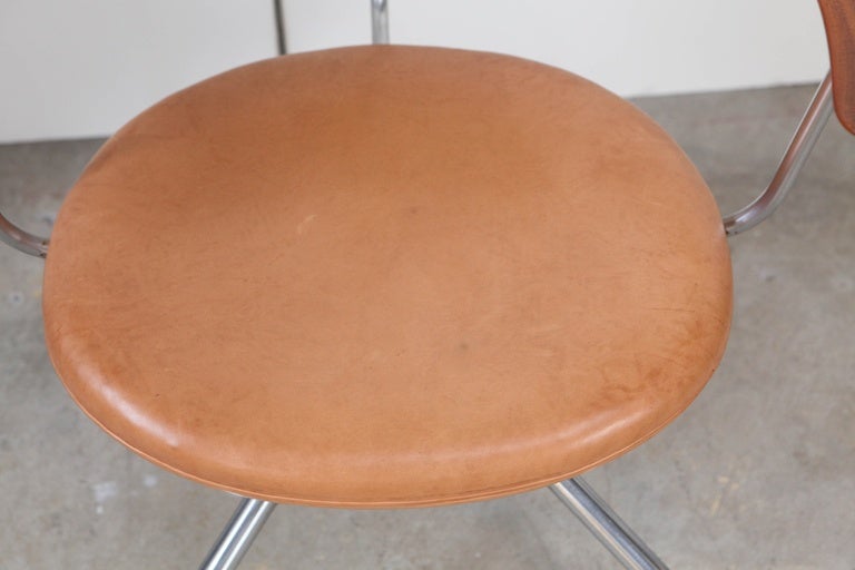 Leather Hans Wegner Office Chair