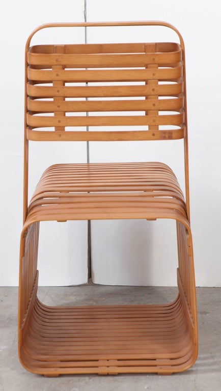 Chinese Jeff Dayu Shi Bamboo Chair