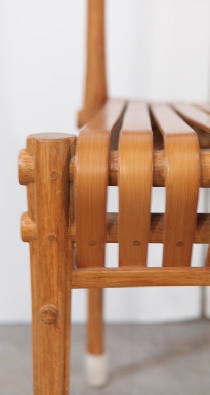 Jeff Daysu Shi Bamboo Chair In Good Condition In Los Angeles, CA