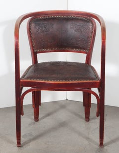 Ensemble de quatre fauteuils Gustav Siegel