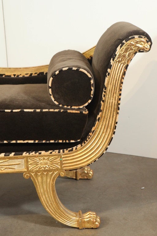 19th century chaise lounge