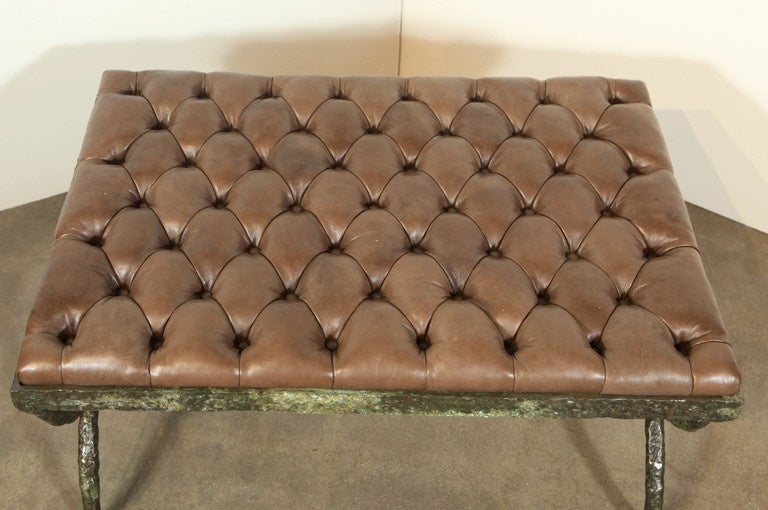 Pair of Bronze Benches 1