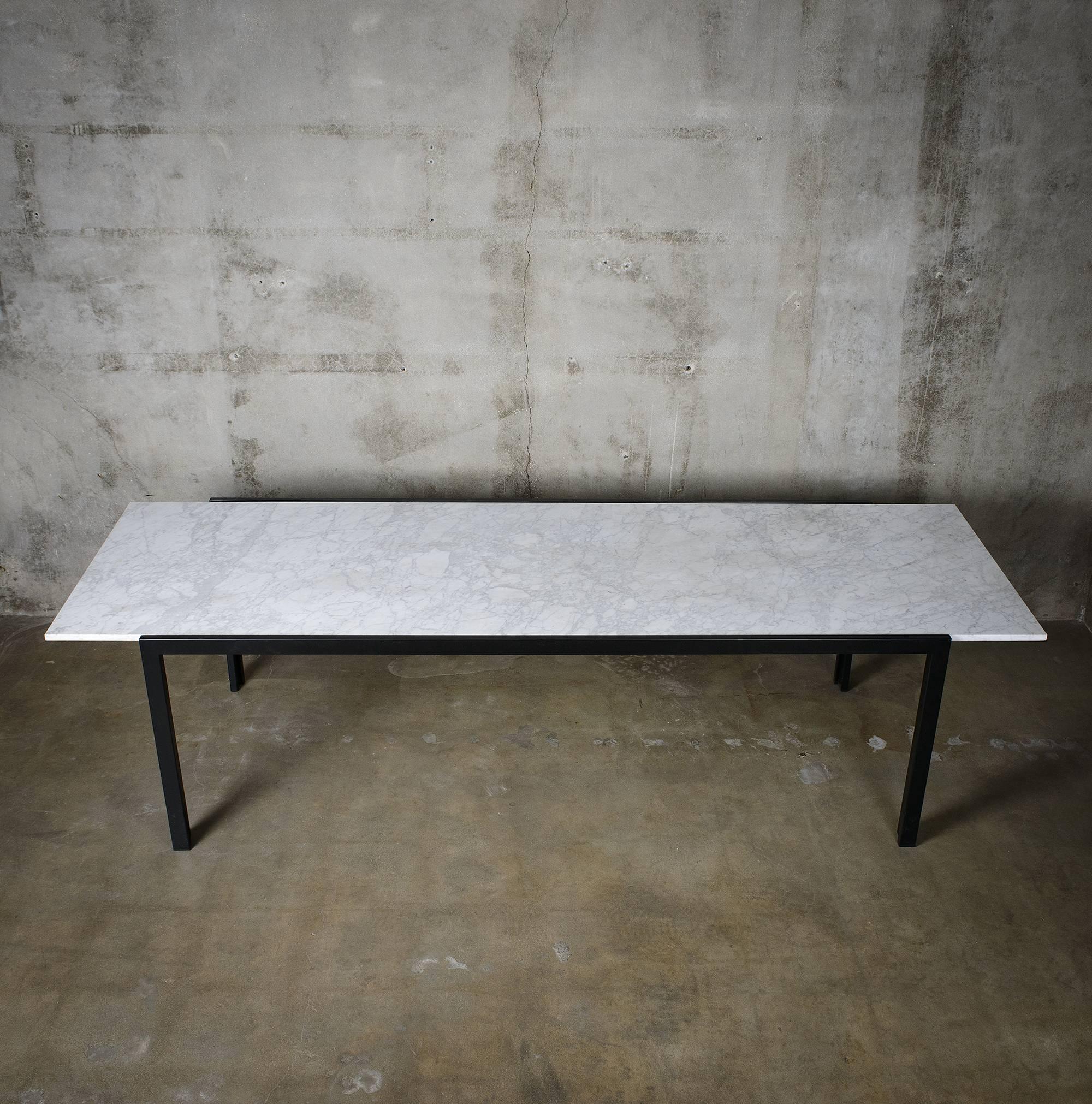 Marble-Top Dining Table 1