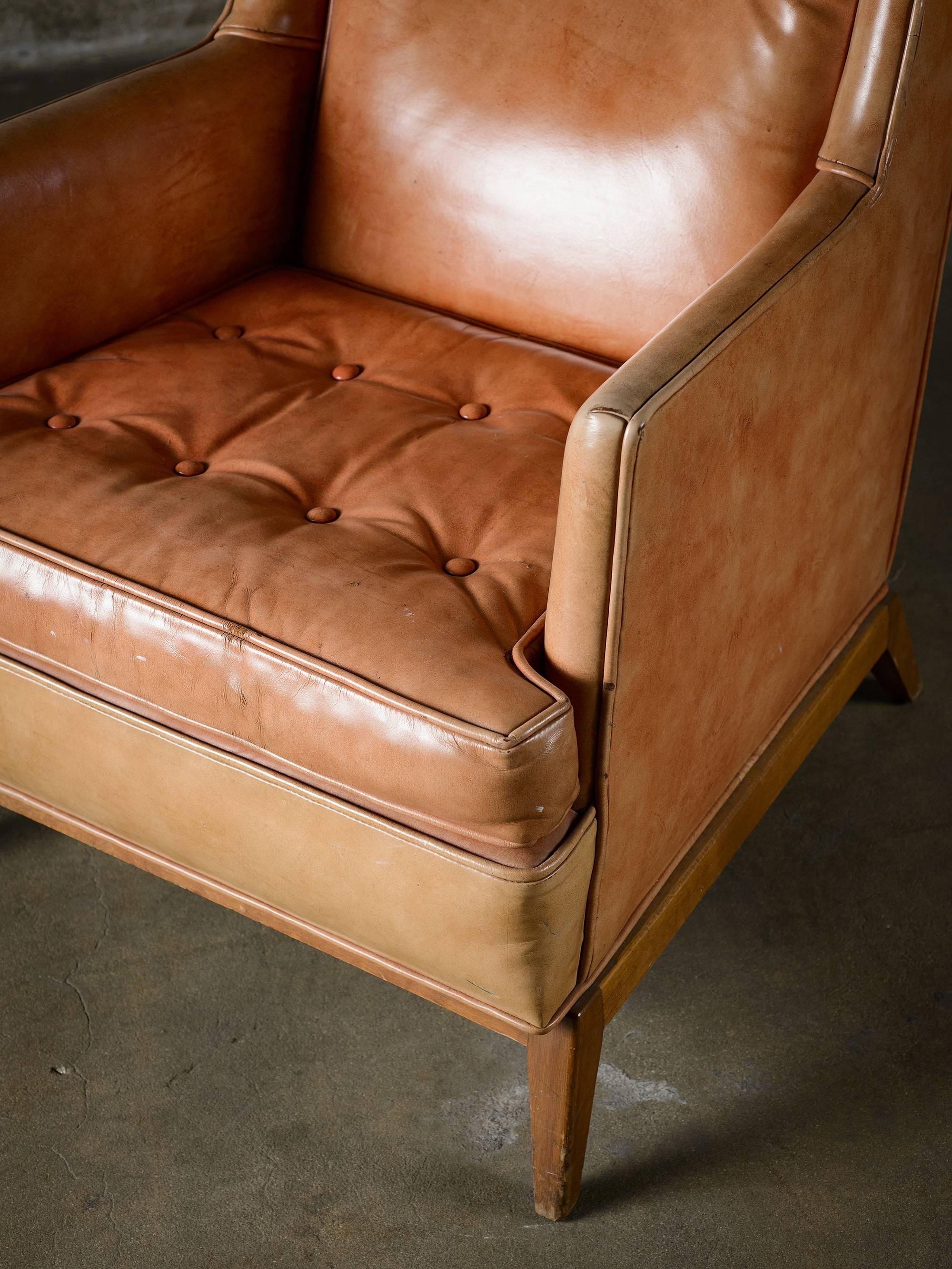 American T.H. Robsjohn Gibbings Lounge Chair