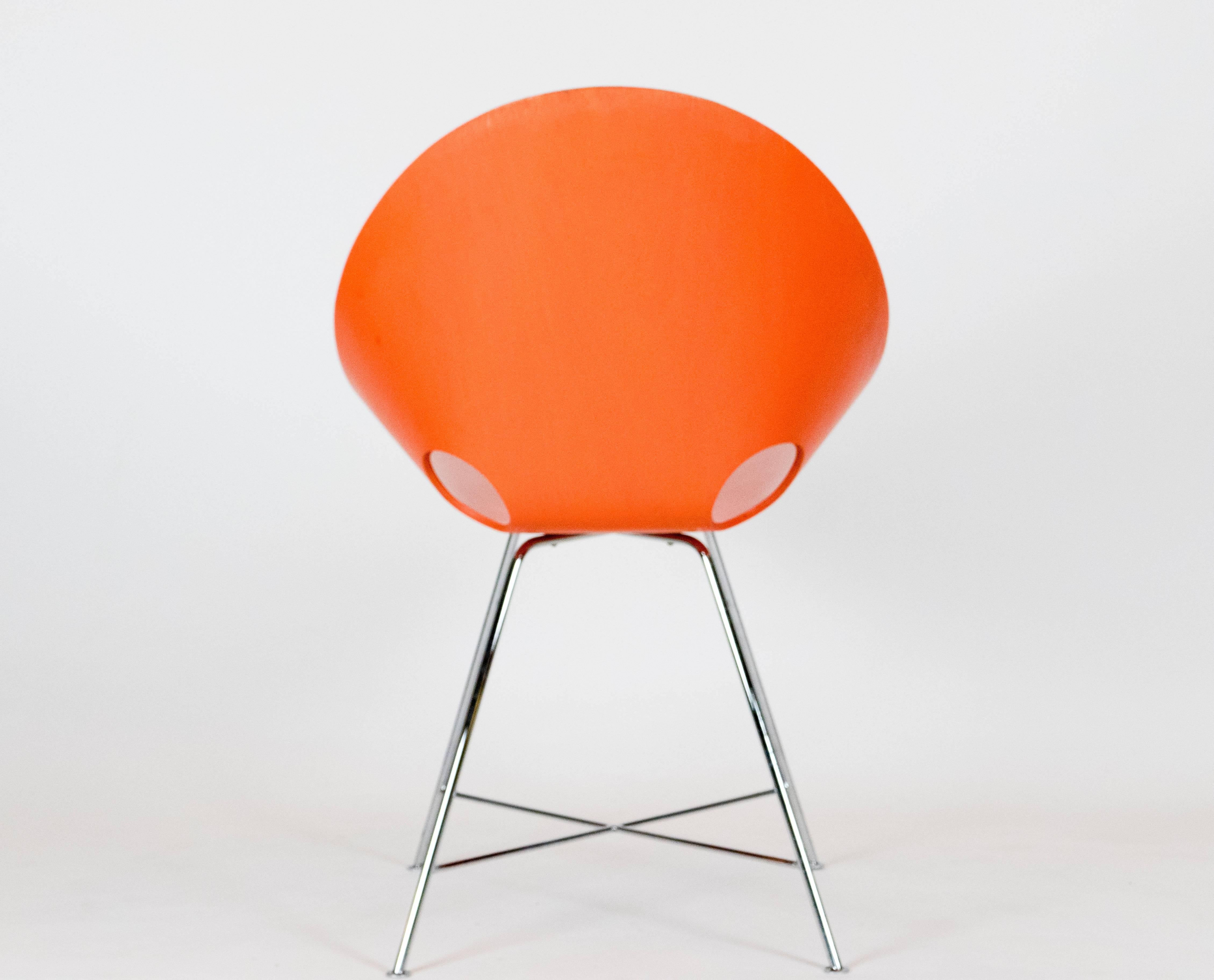 German Two ST 664 Shell Chairs, Designed by Eddie Harlis
