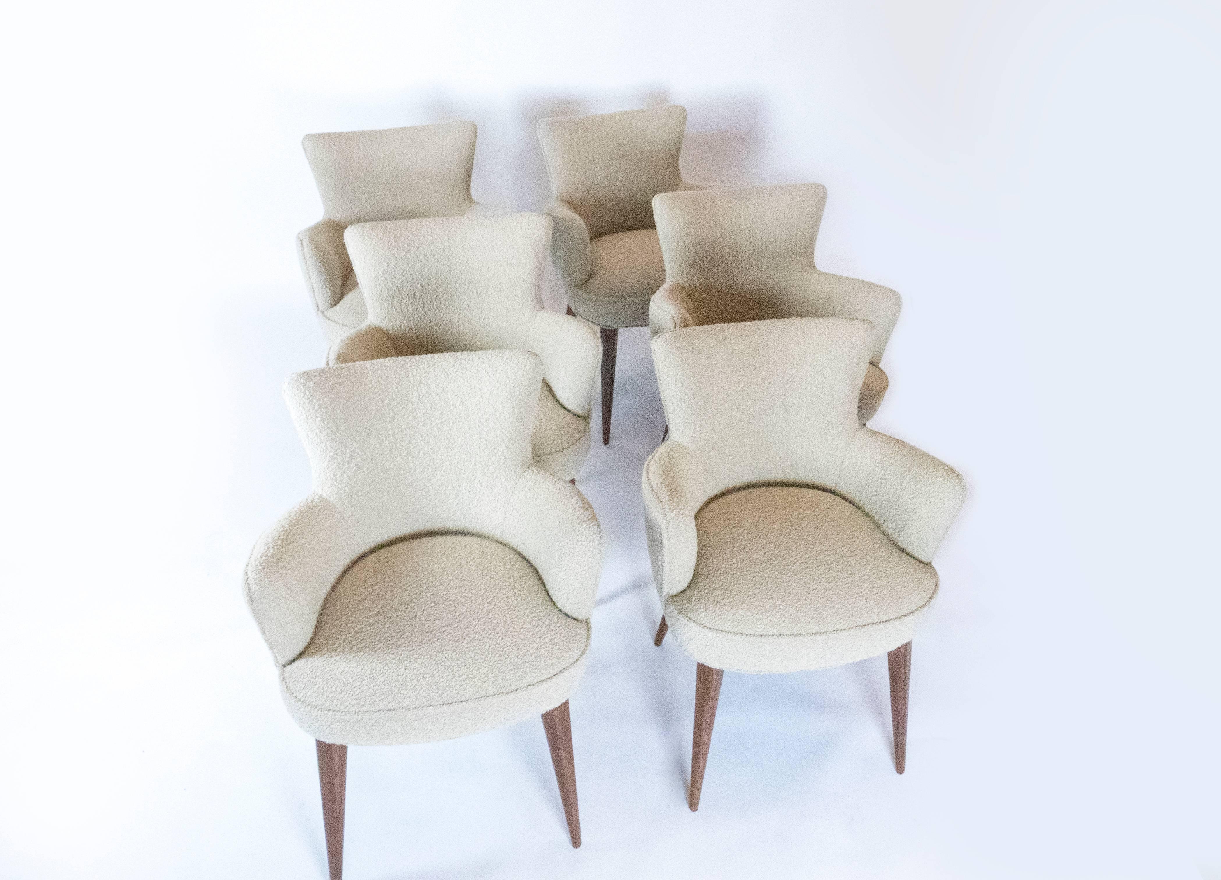 Contemporary Set of 14 Aube Chairs, by Bourgeois Boheme Atelier