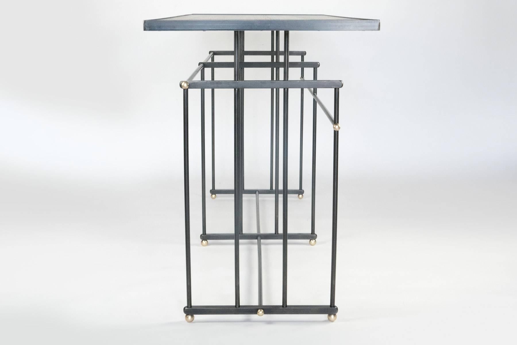 Art Deco Plaisance Console Table, by Bourgeois Boheme Atelier