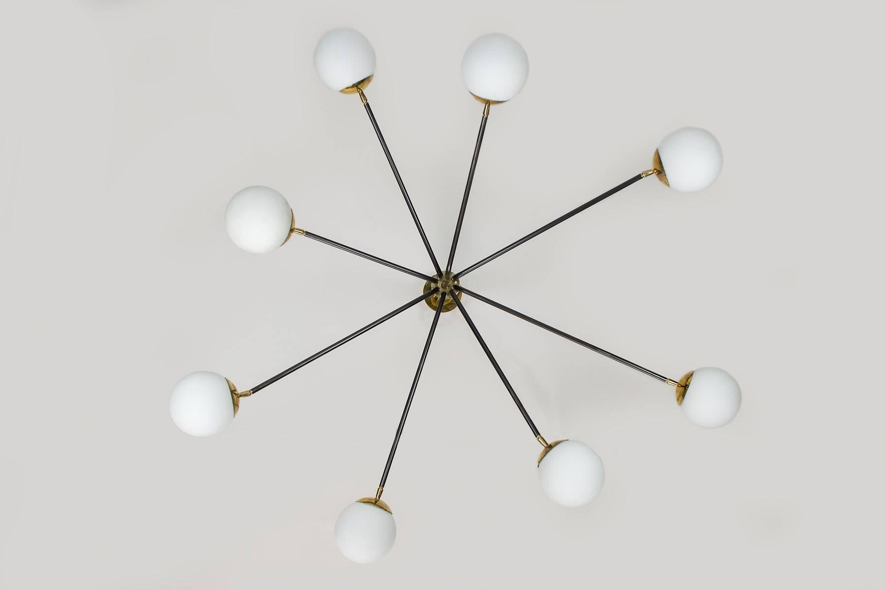 American Concorde Chandelier by Bourgeois Boheme Atelier For Sale
