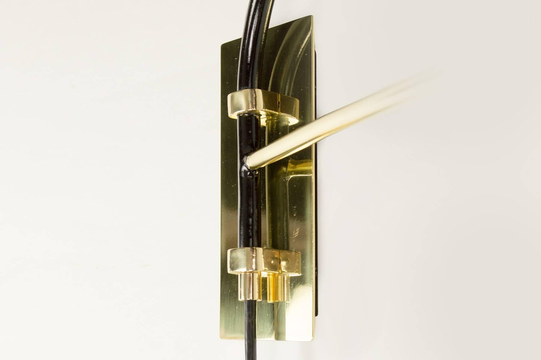 Brass Pair of Danube Sconces by Bourgeois Boheme Atelier