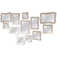 Set of 12 Republique Mirrors by Bourgeois Boheme Atelier