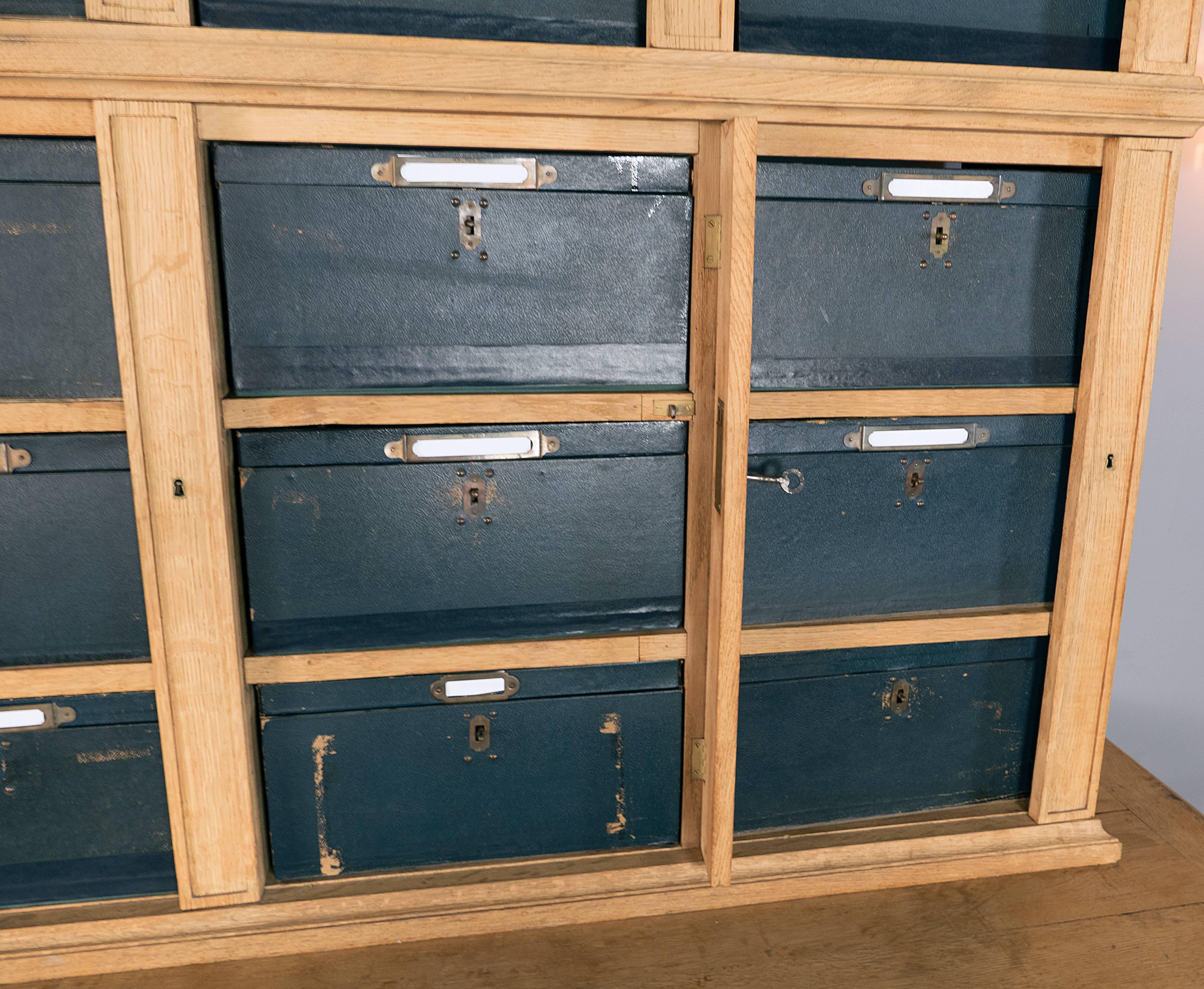 French Notary Cabinet For Sale 1