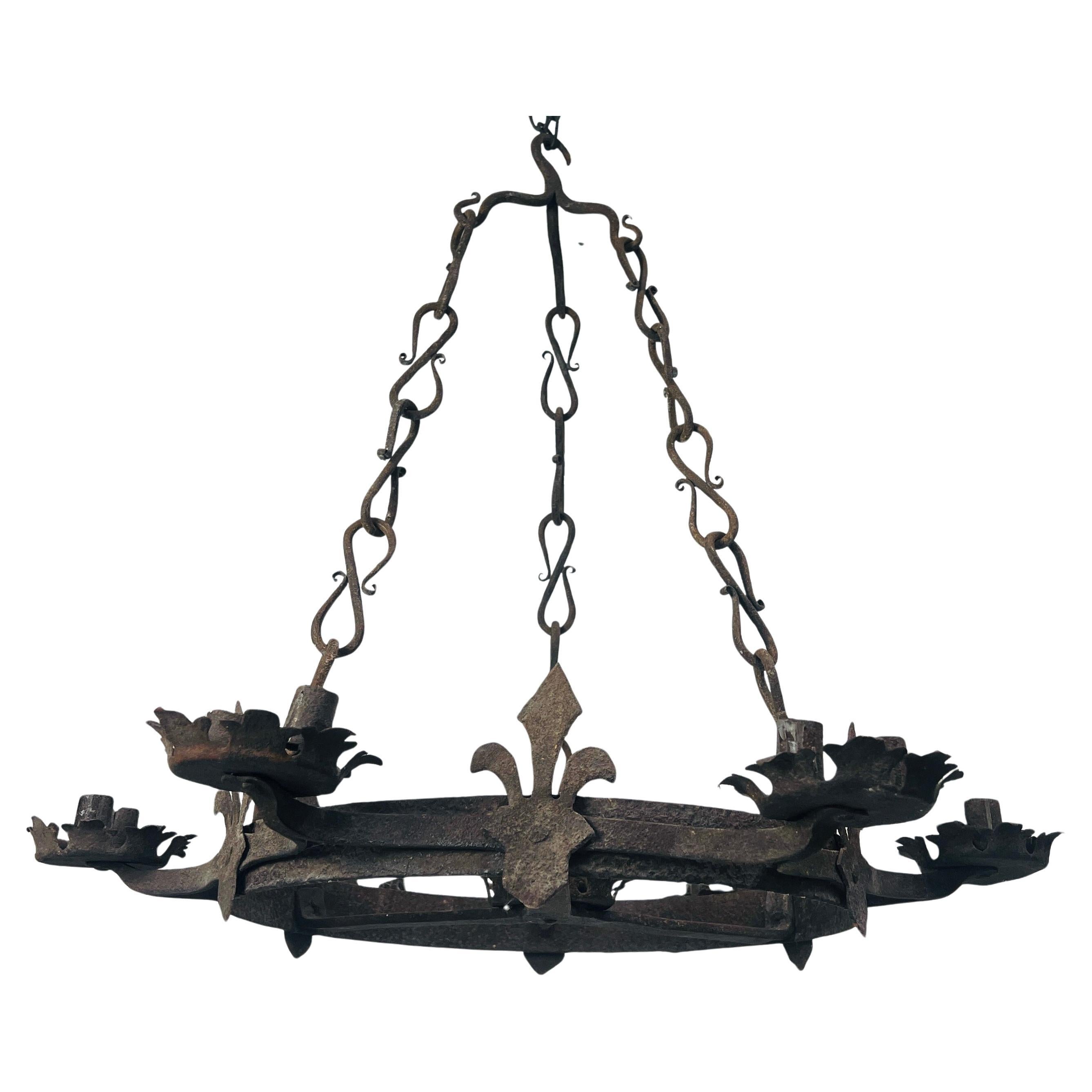19 Century Candle Chandelier