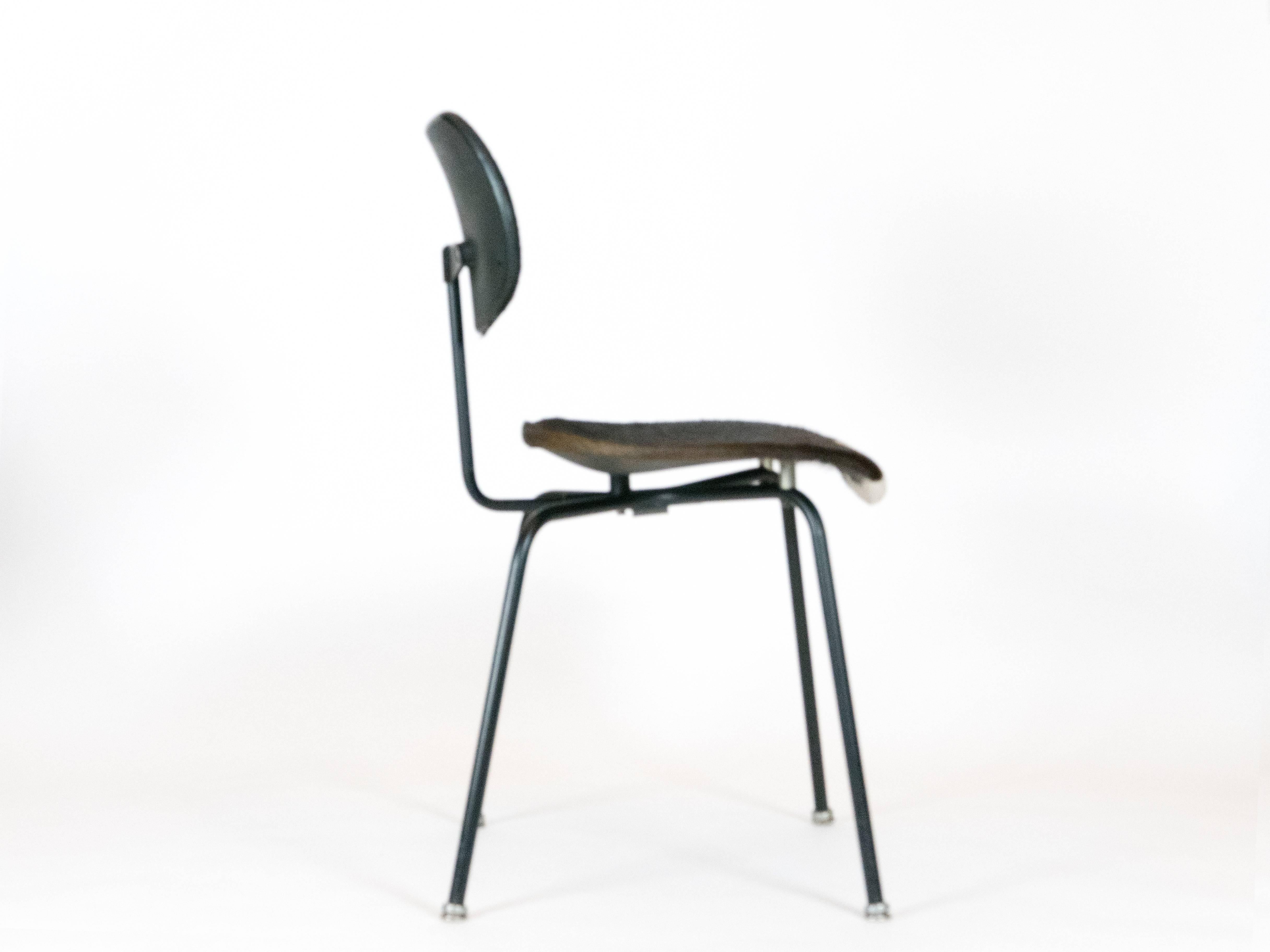 Mid-Century moderno Set di quattro sedie SE-68 di Egon Eiermann in vendita