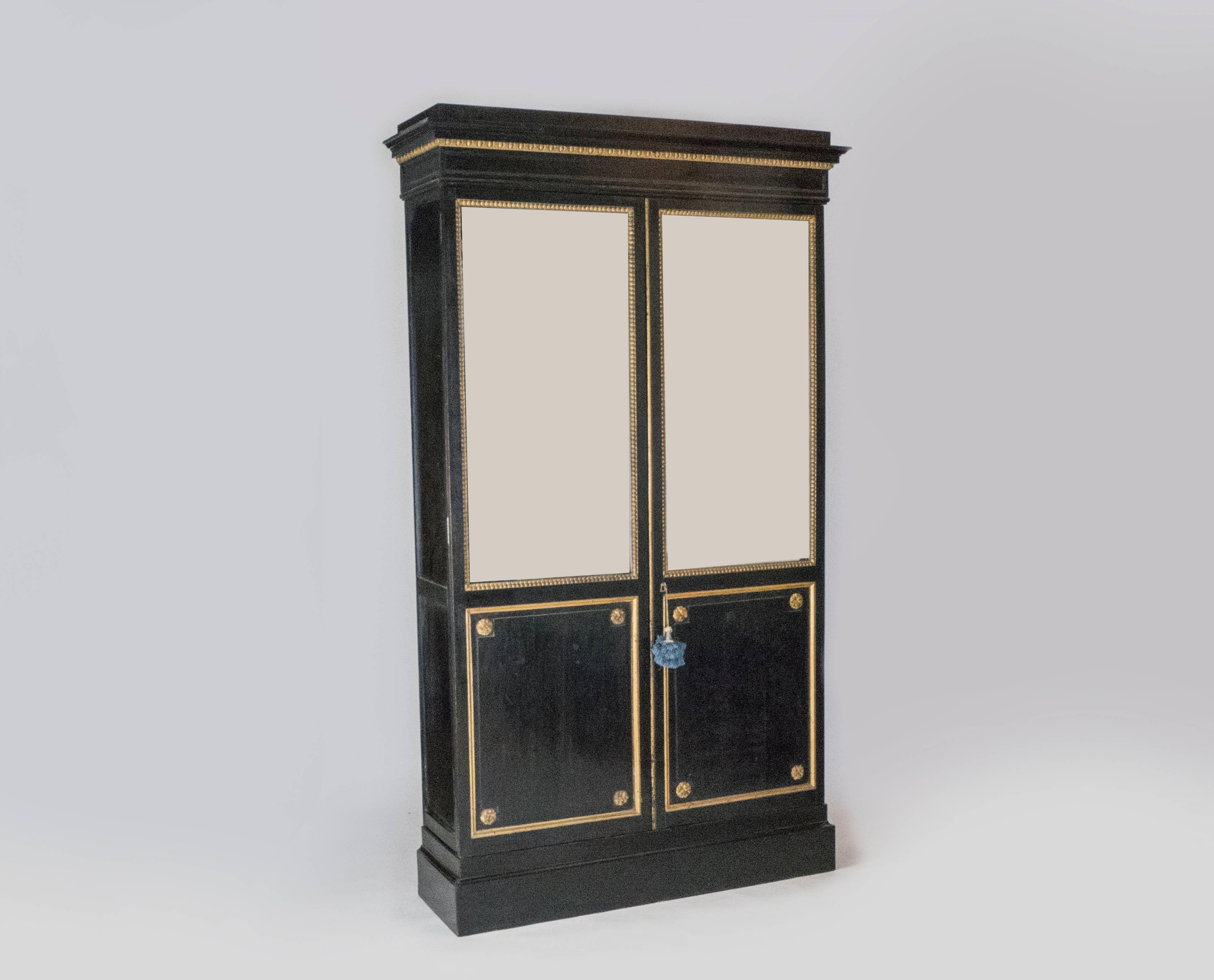 Napoleon III Mirrored Cabinet For Sale 4