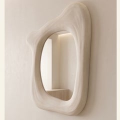 Plaster of Paris Nuage Mirror #2 by Bourgeois Boheme Atelier