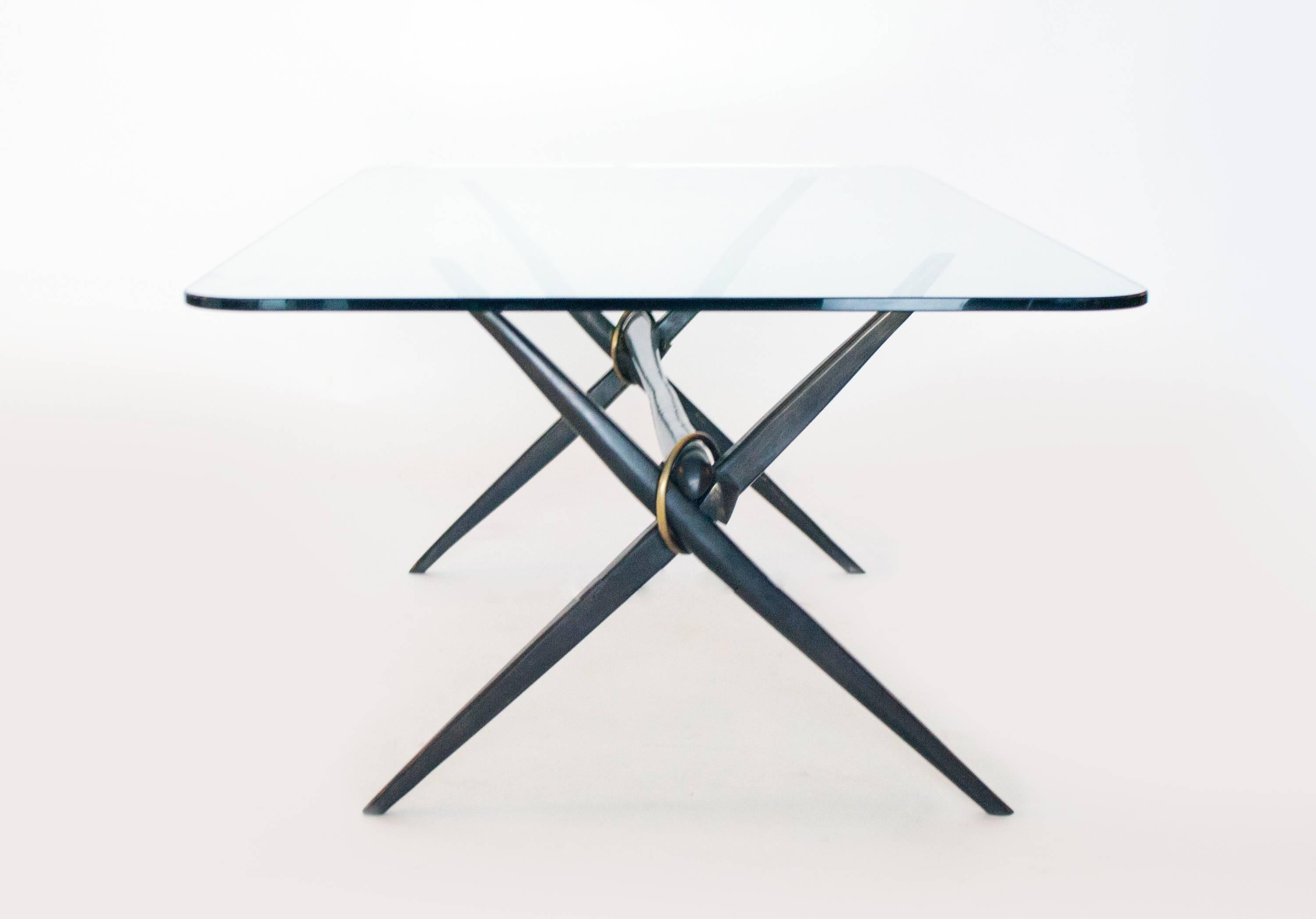Modern Bel Air Table by Bourgeois Boheme Atelier For Sale