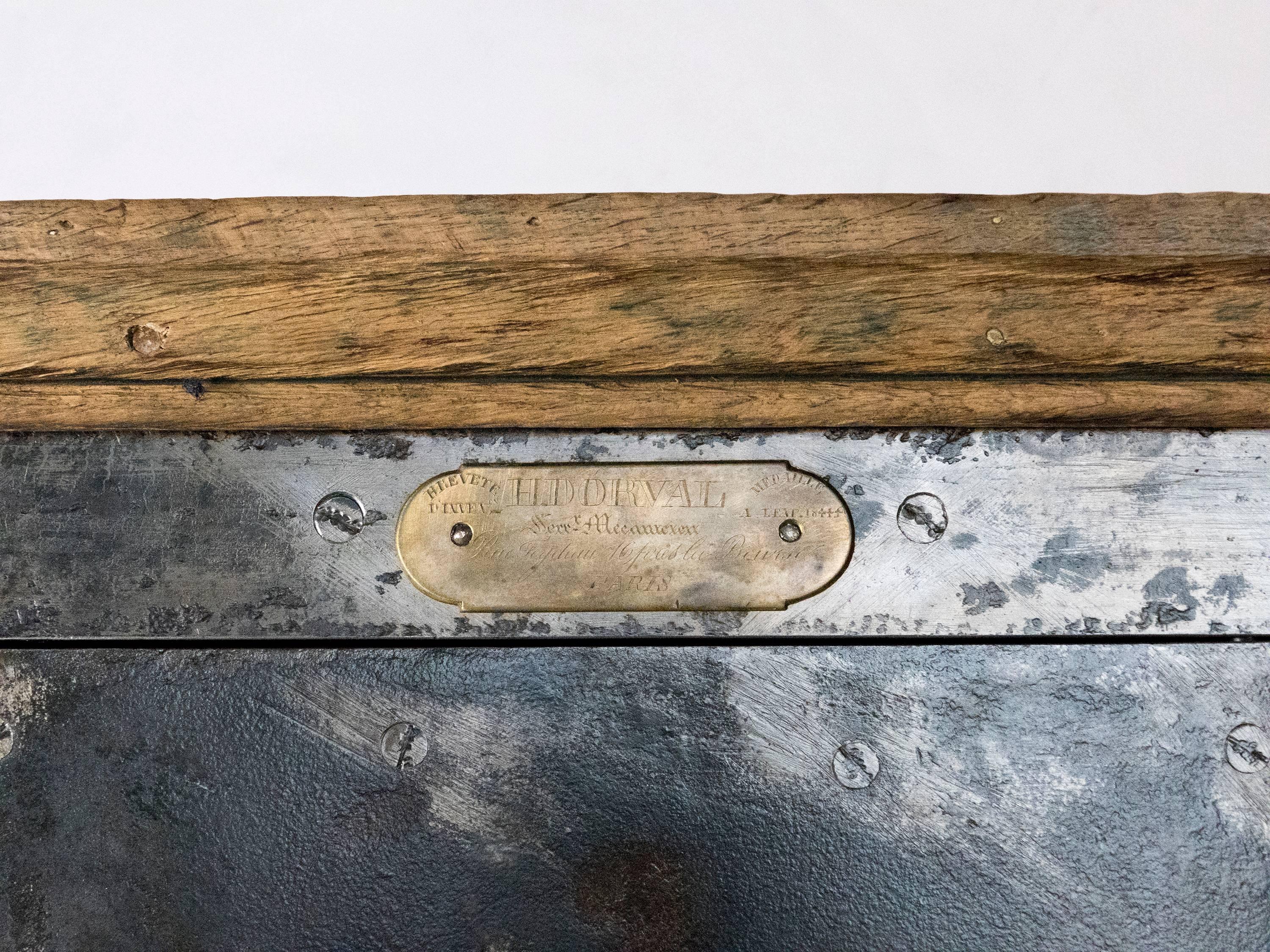 French Steel Safe by H. Dorval 2
