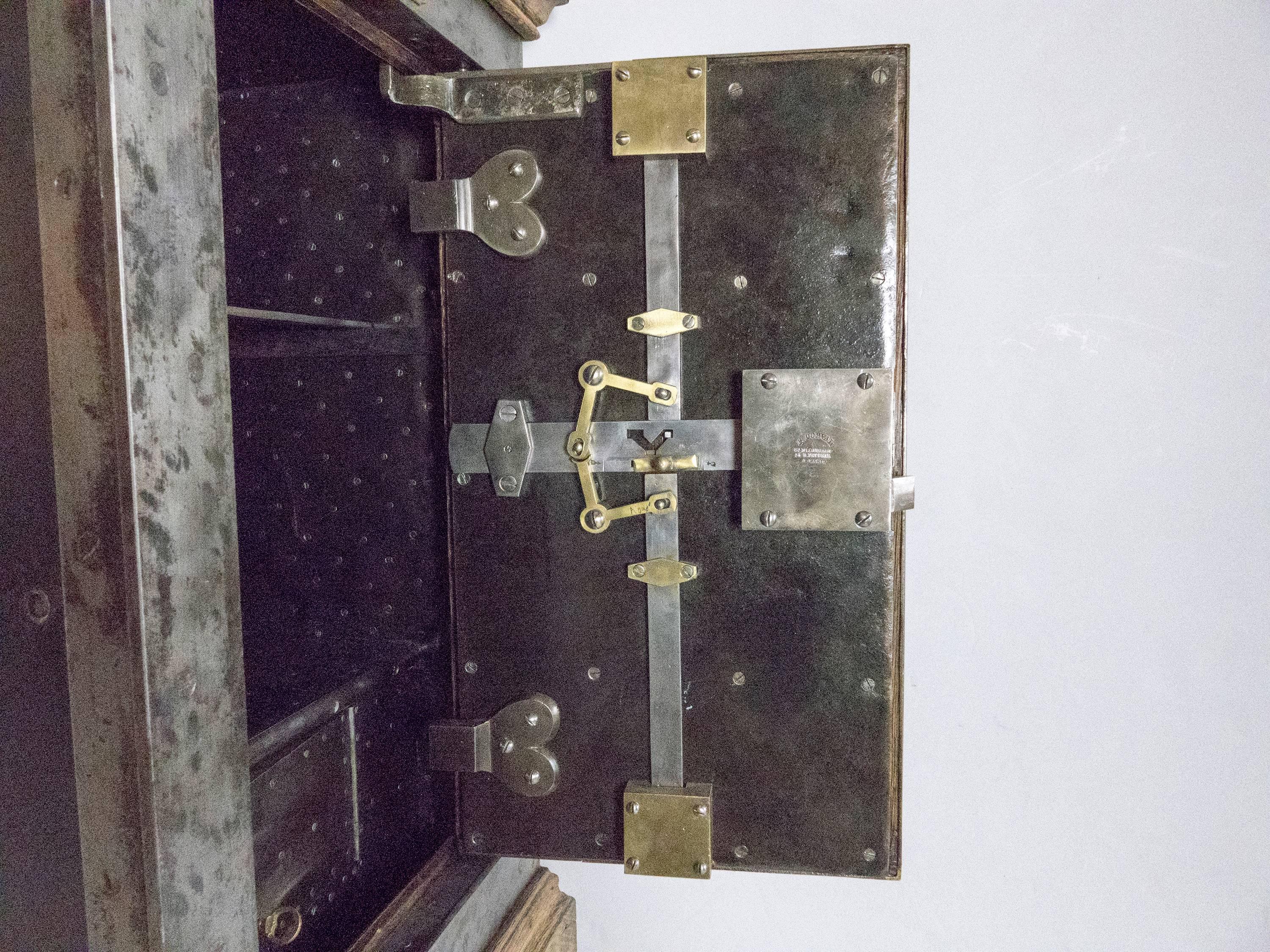 French Steel Safe by H. Dorval 3