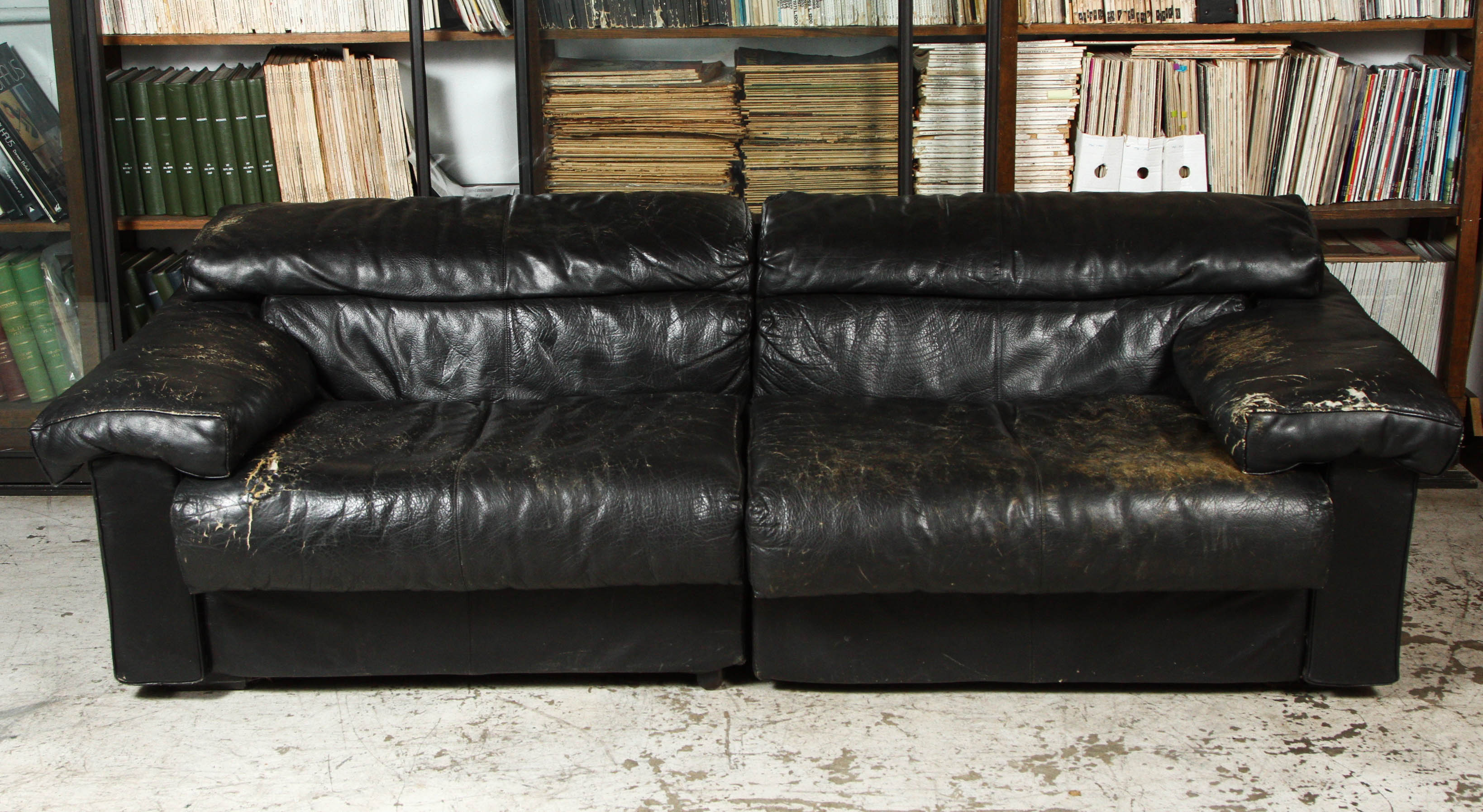 Late 20th Century Afra and Tobia Scarpa Erasmo Sofa For Sale