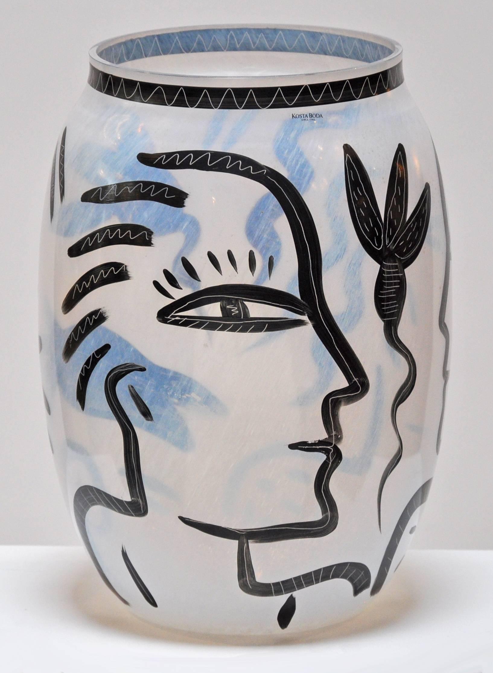kosta boda caramba vase