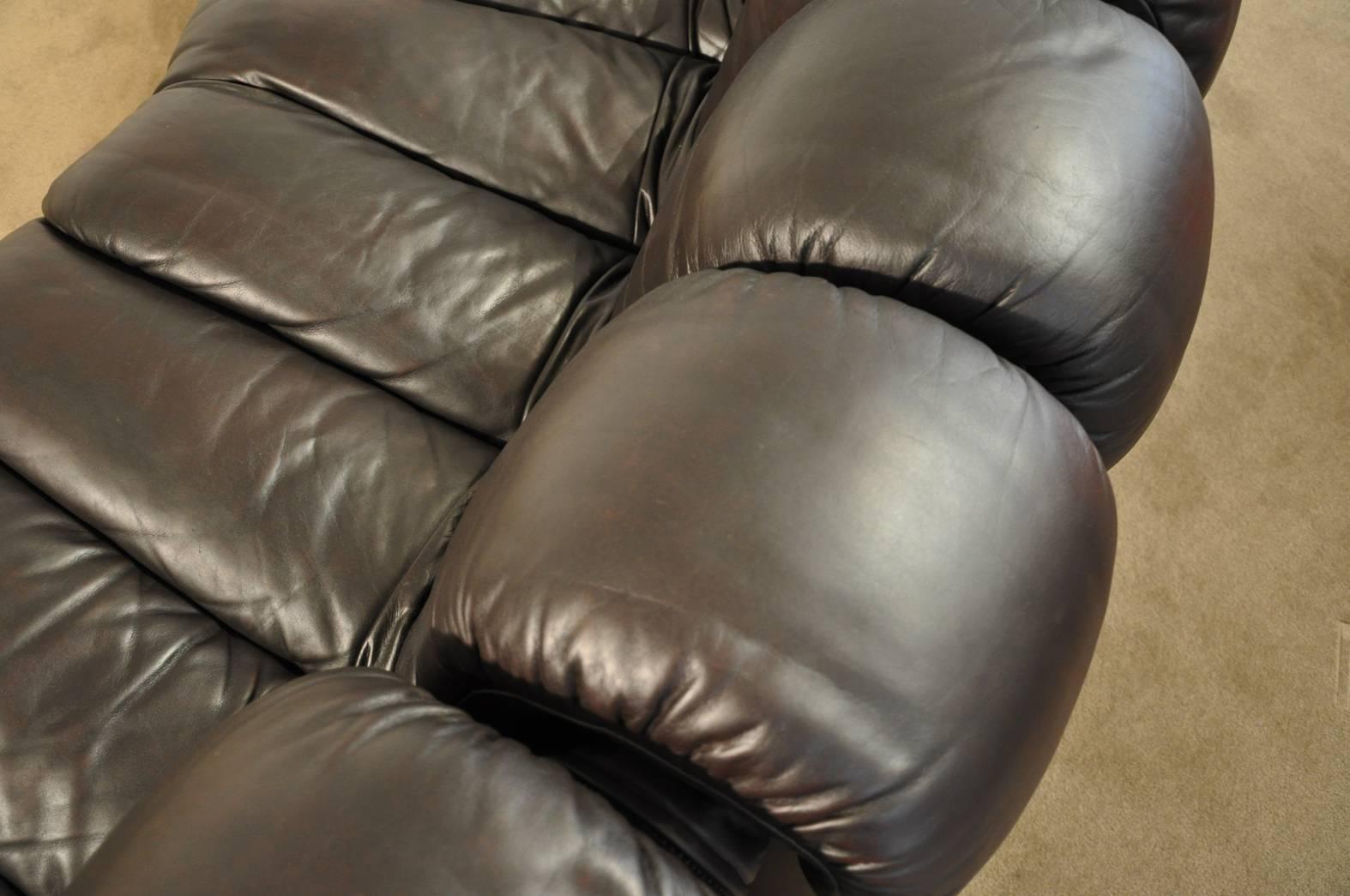 Swiss De Sede DS-600 Leather Sofa