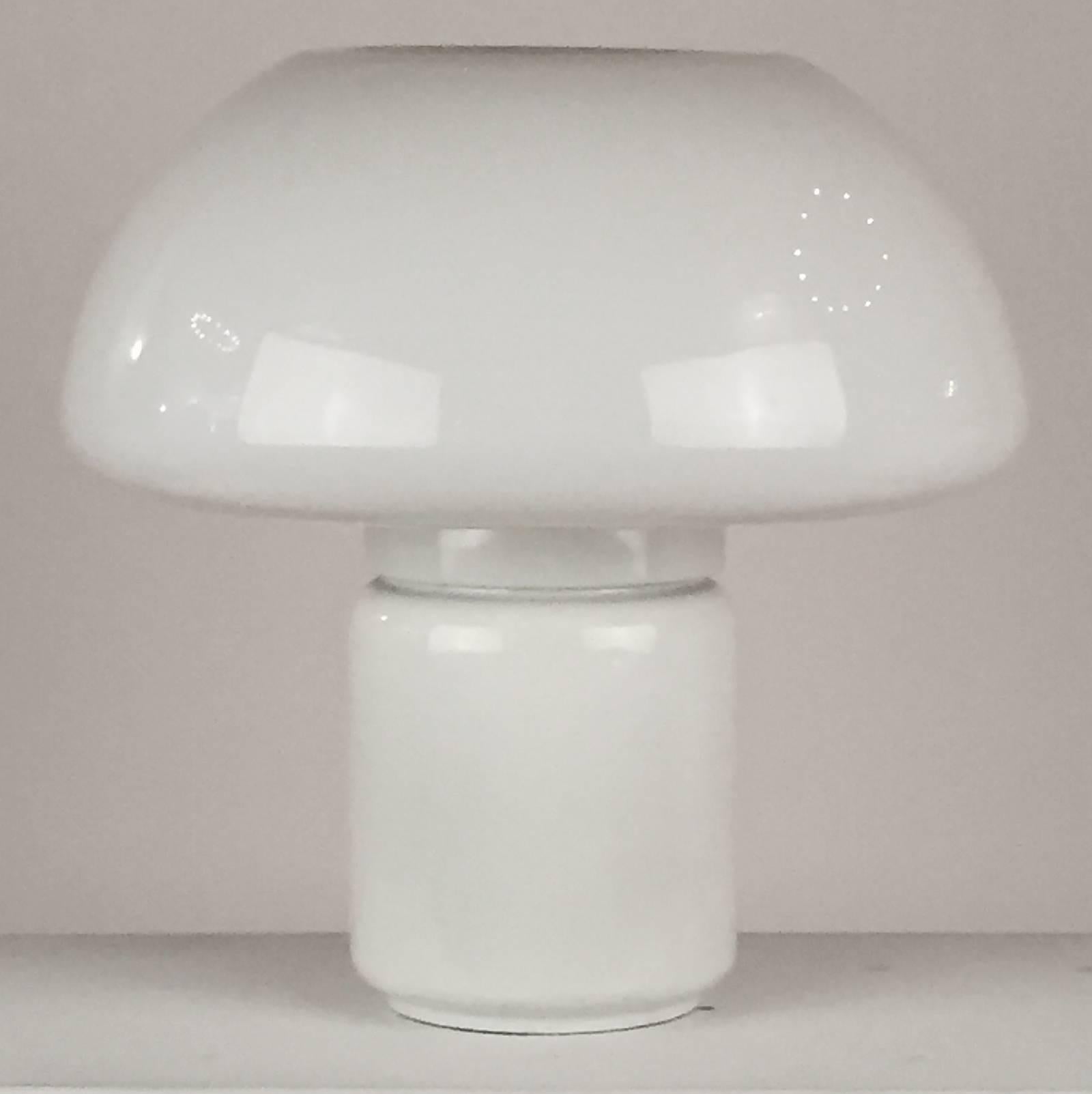 italien Elio Martinelli Mushroom Lamp:: Martinelli Luc 1968:: Italie