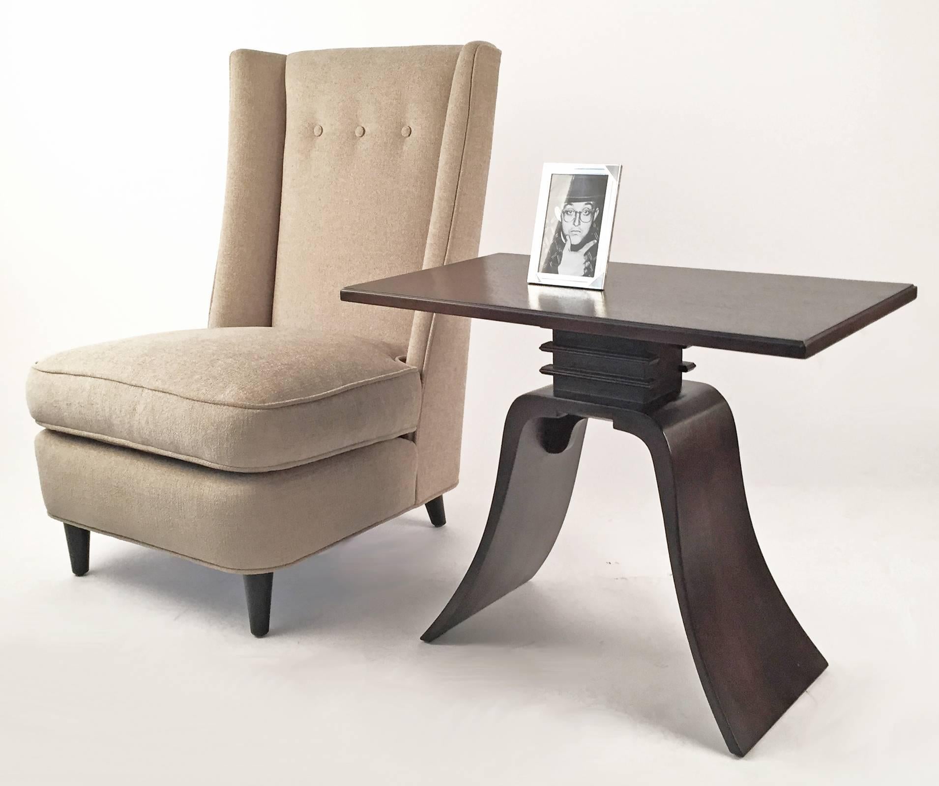 Mid-Century Modern Paul Frankl Side Table 1950s Mid Century