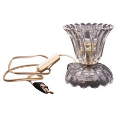 Art Decò Murano Glass Table Lamp by Barovier e Toso, 1950