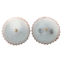 Set di 2 lampadari in vetro di Murano “Miss Pink”, Murano, 1970