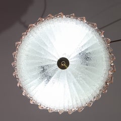 Set di 2 lampadari in vetro di Murano “Miss Pink”, Murano, 1970