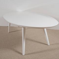 White Lacquer Conant Ball Makers Coffee Tables