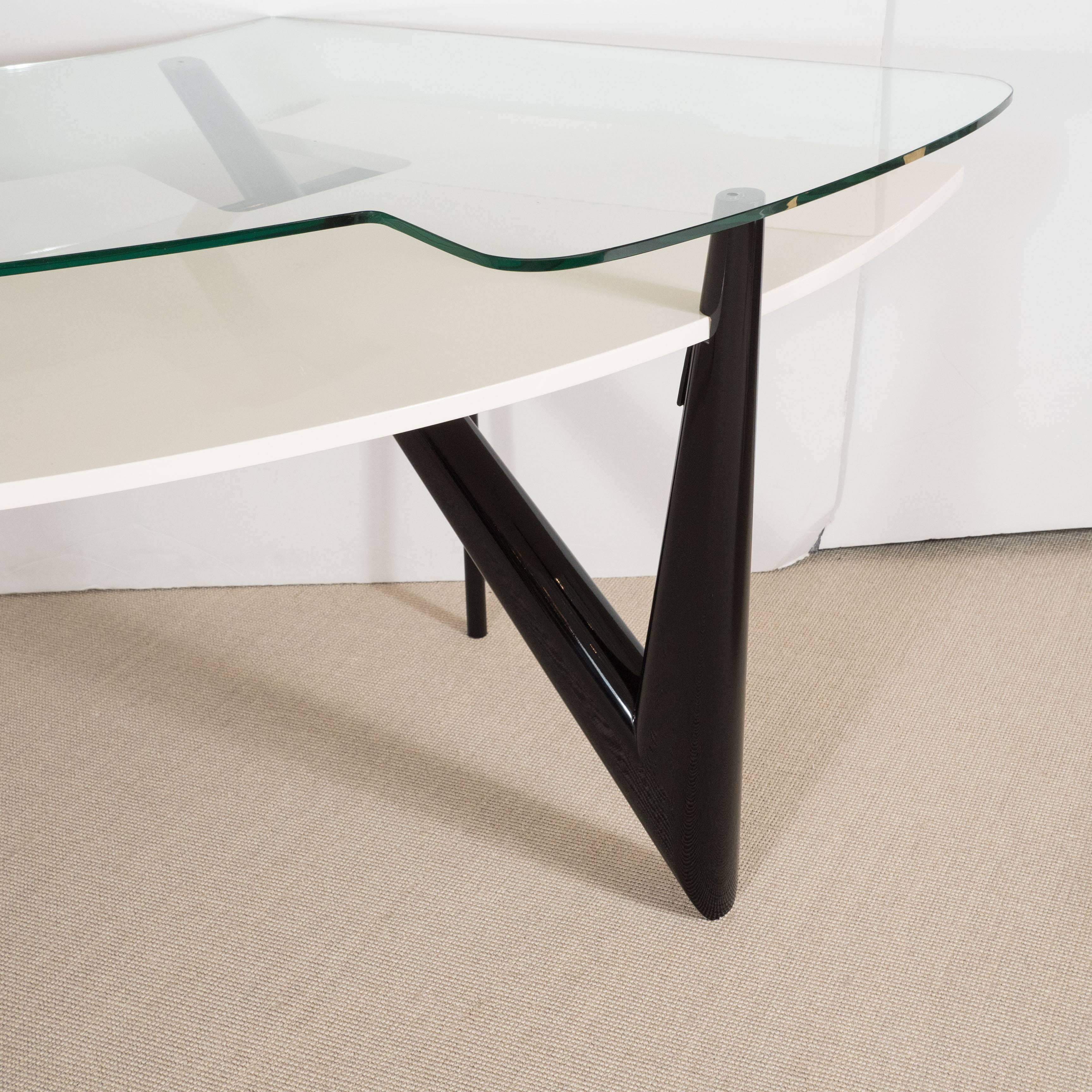 Osvaldo Borsani Style Desk For Sale 1