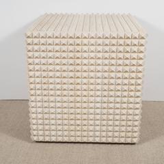 Pair of  Cerused Oak Fetish Table