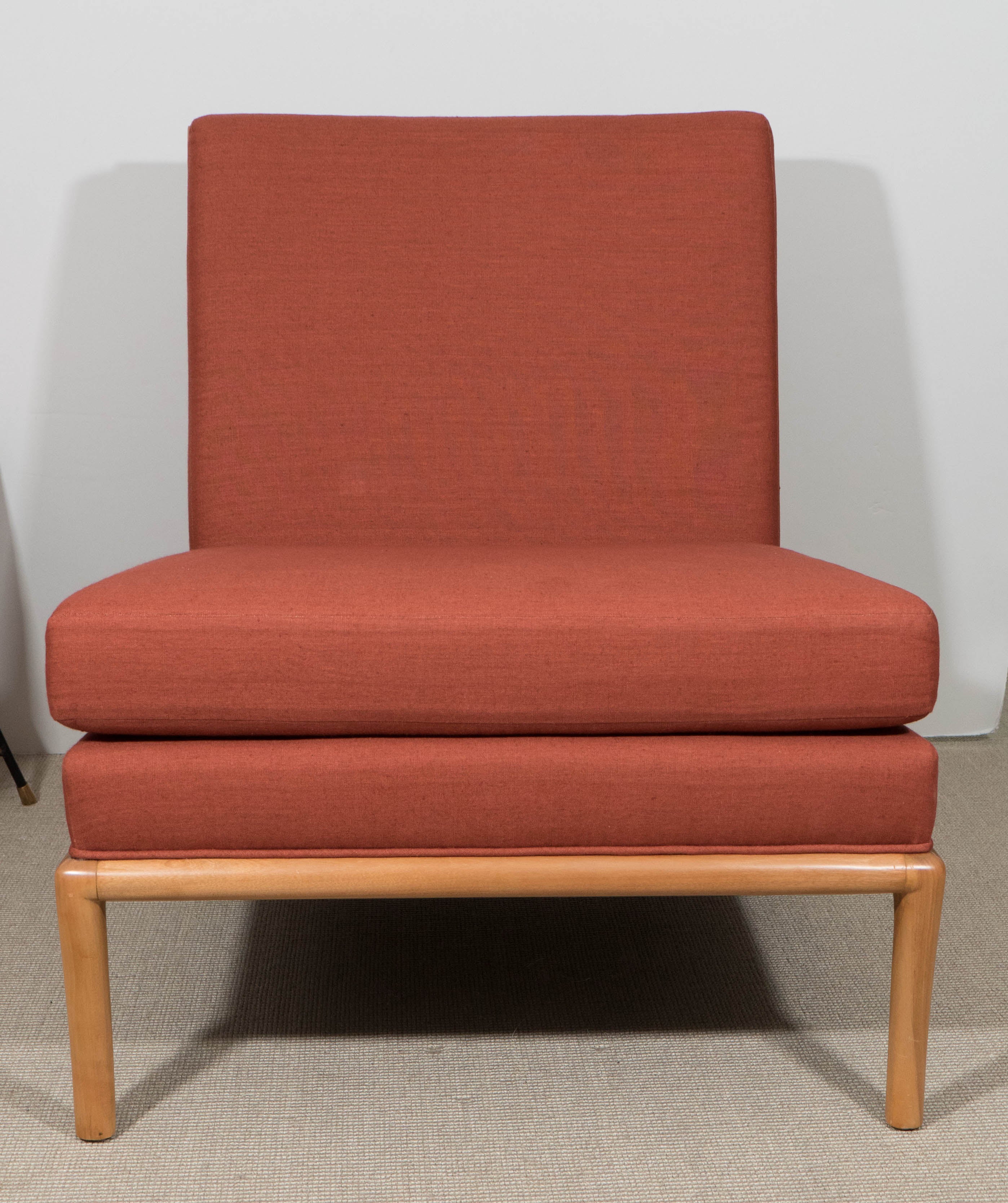 T. H. Robsjohn-Gibbings Slipper Chair for Widdicomb, USA, circa 1950 For Sale