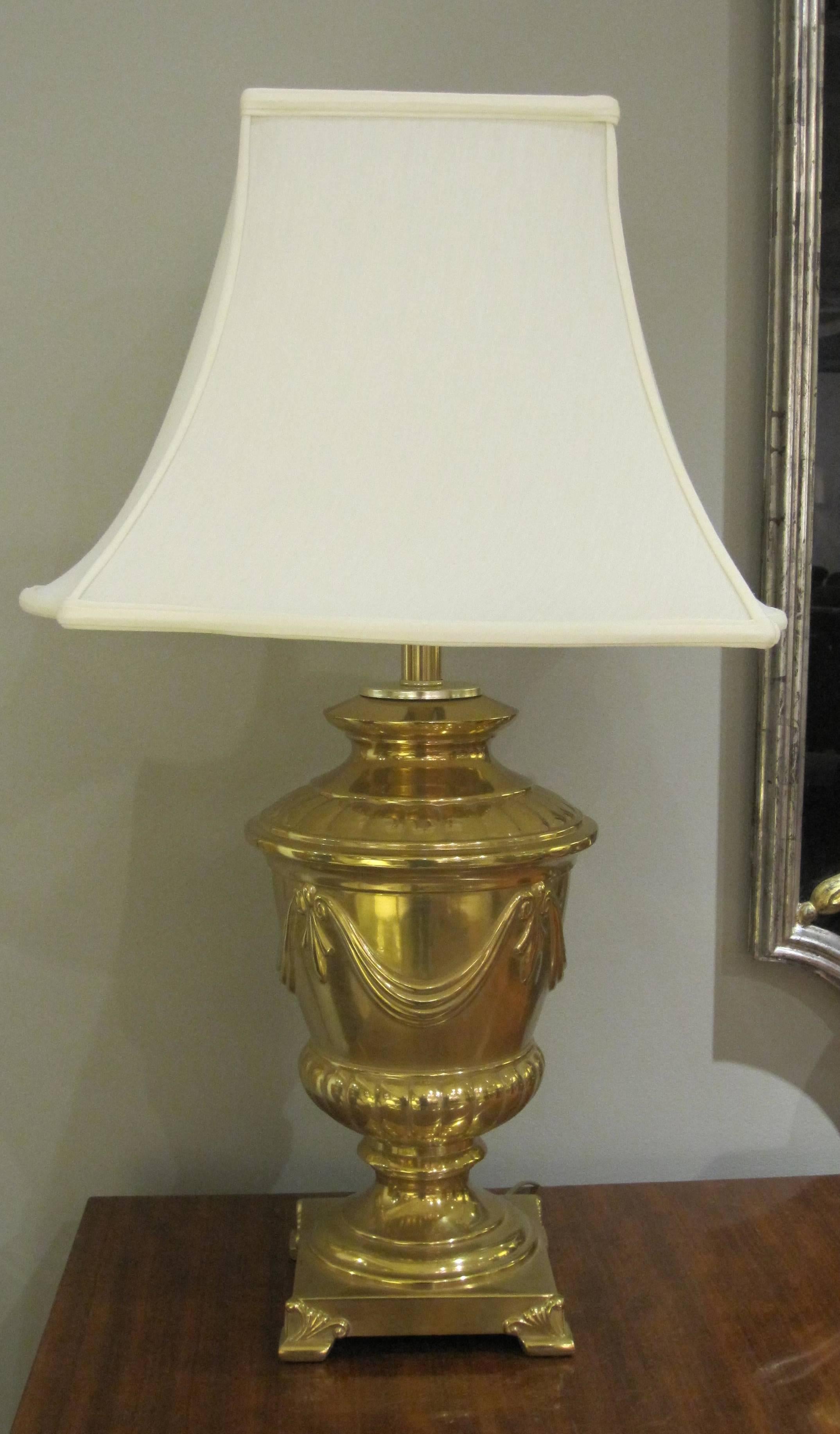 solid brass lamps for sale