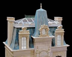 Rare and Masterfully Crafted Hand-Painted Doll House by Eric and Carole Lansdown