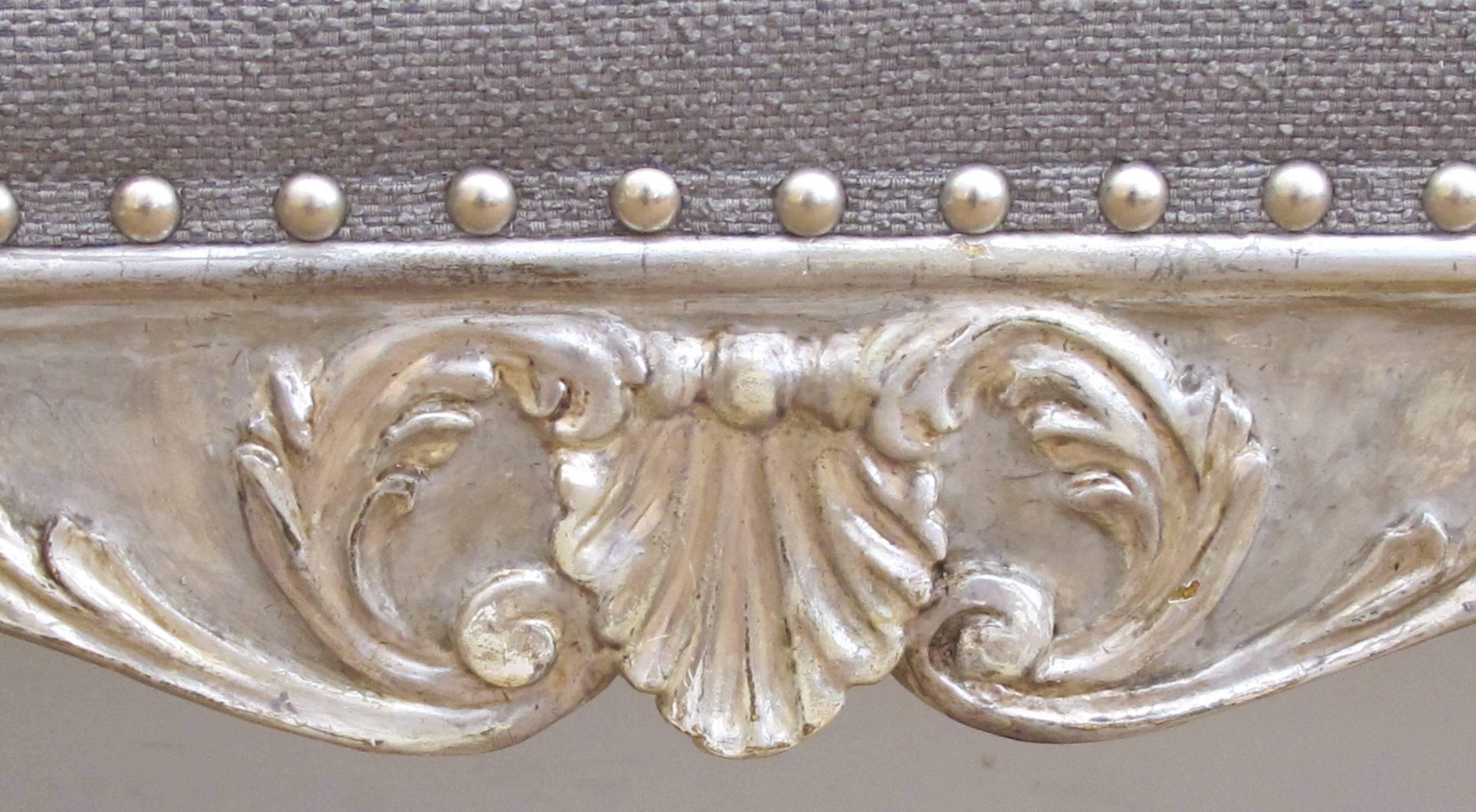 silver bench